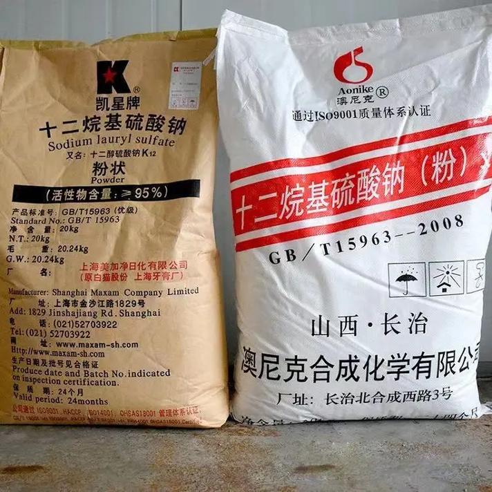 十二烷基硫酸钠（K12） 高效发泡剂在混凝土与洗涤原料中的应用
