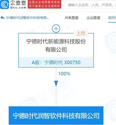 宁德时代成立软件科技公司，加码32亿布局智能软硬件生态