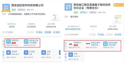 英雄互娱斥资7000万战略投资西安启虹，深化游戏发行与软硬件开发布局
